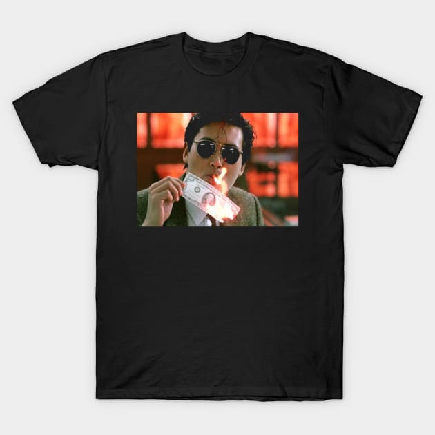 Burn Money $100 T-Shirt by Mike_thecoolguy